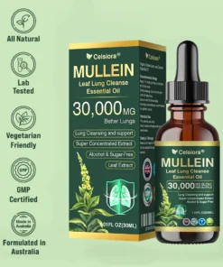 𝐂𝐞𝐥𝐬𝐢𝐨𝐫𝐚® 𝐎𝐫𝐠𝐚𝐧𝐢𝐜 𝐌𝐮𝐥𝐥𝐞𝐢𝐧 𝐋𝐞𝐚𝐟 𝐋𝐮𝐧𝐠 𝐂𝐥𝐞𝐚𝐧𝐬𝐞 𝐄𝐬𝐬𝐞𝐧𝐭𝐢𝐚𝐥 𝐎𝐢𝐥