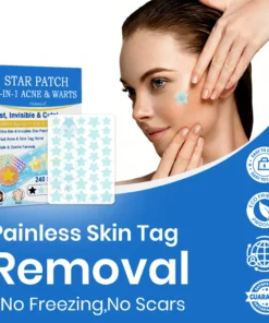 Celsiora® 2-in-1 Microneedle & Hydrocolloid Star Patch
