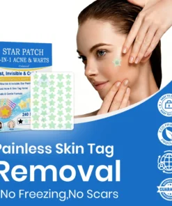 Celsiora® 2-in-1 Microneedle & Hydrocolloid Star Patch