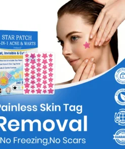 Celsiora® 2-in-1 Microneedle & Hydrocolloid Star Patch