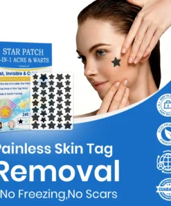 Celsiora® 2-in-1 Microneedle & Hydrocolloid Star Patch