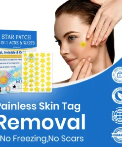 Celsiora® 2-in-1 Microneedle & Hydrocolloid Star Patch