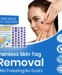 Celsiora® 2-in-1 Microneedle & Hydrocolloid Star Patch