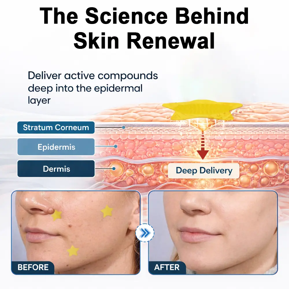 Celsiora® 2-in-1 Microneedle & Hydrocolloid Star Patch