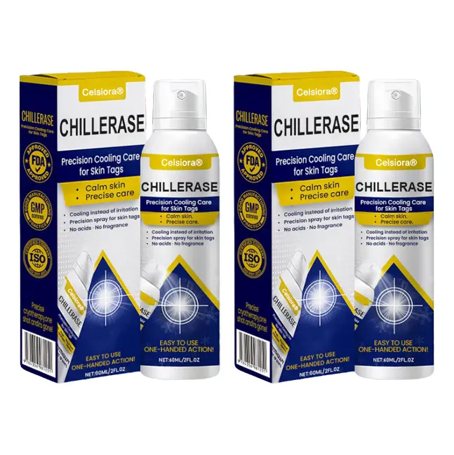 Celsiora® ChillErase Cooling Spray for Skin Tags