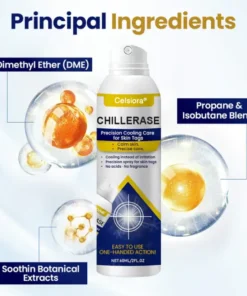 Celsiora® ChillErase Cooling Spray for Skin Tags