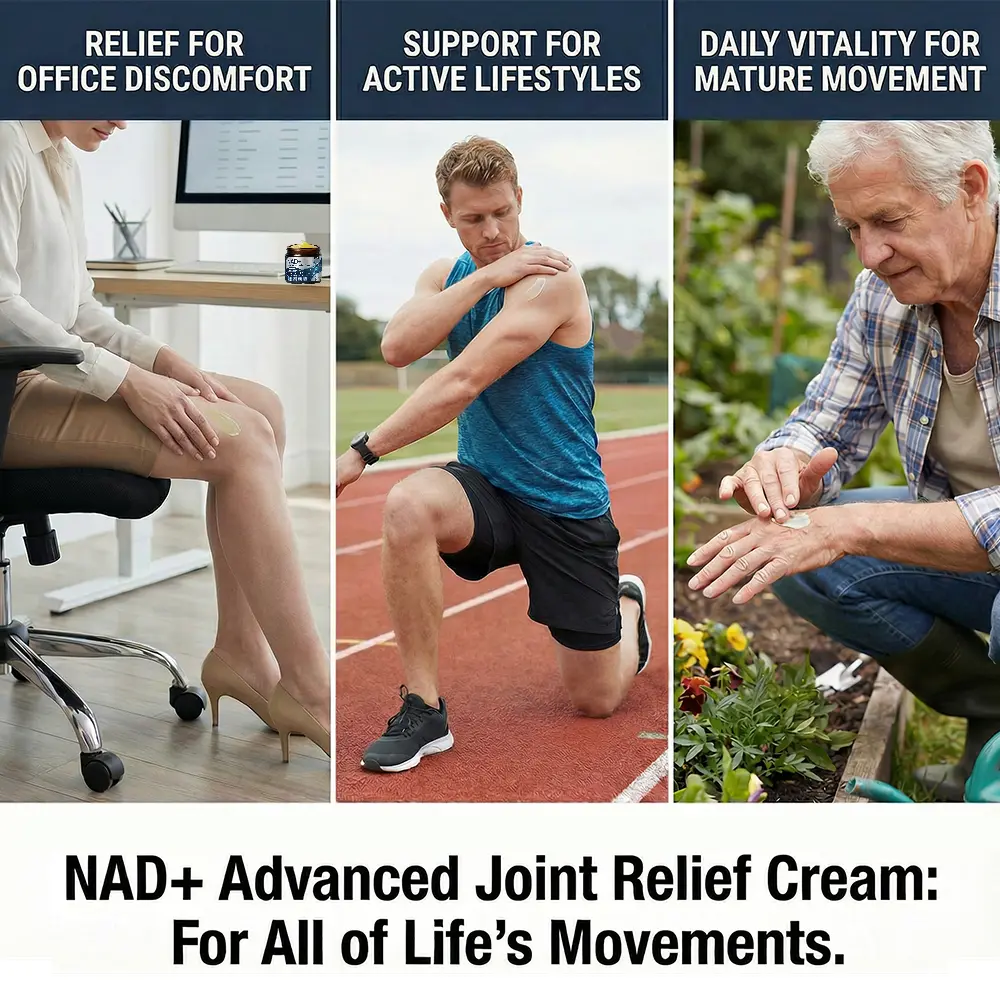 Celsiora® NAD+ Advanced Anti-Aging Joint Relief Cream
