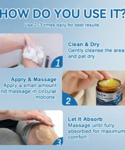 Celsiora® NAD+ Advanced Anti-Aging Joint Relief Cream