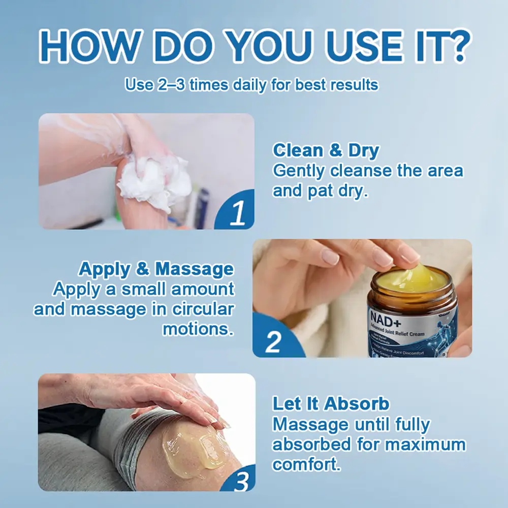 Celsiora® NAD+ Advanced Anti-Aging Joint Relief Cream