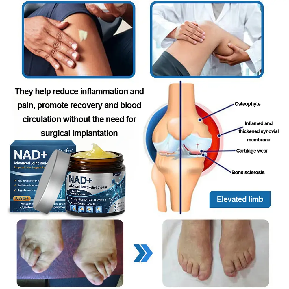 Celsiora® NAD+ Advanced Anti-Aging Joint Relief Cream