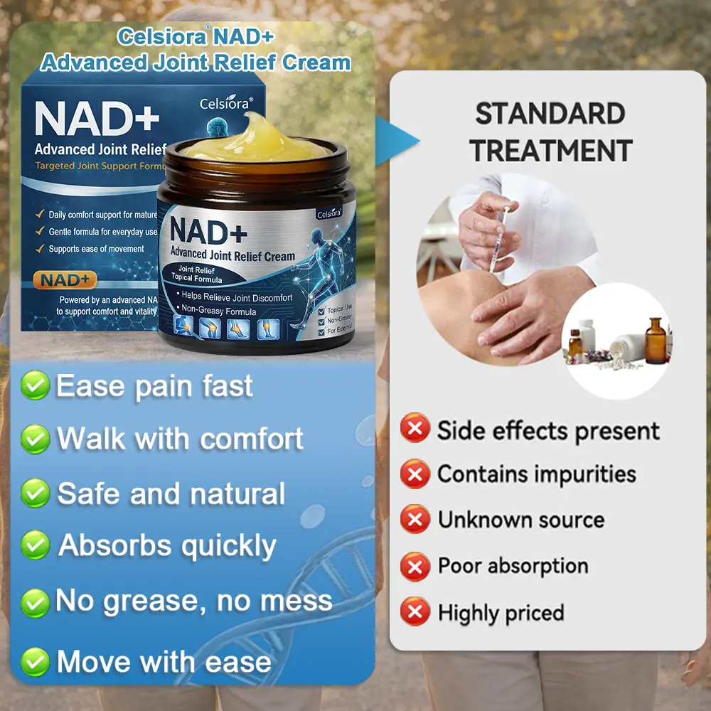 Celsiora® NAD+ Advanced Anti-Aging Joint Relief Cream