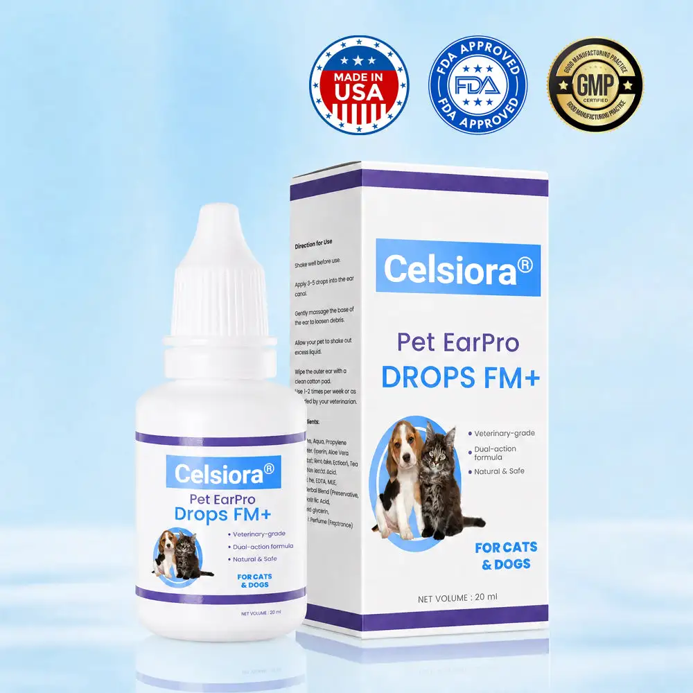 Celsiora® Pet EarPro Drops FM+