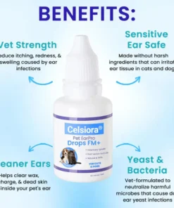 Celsiora® Pet EarPro Drops FM+