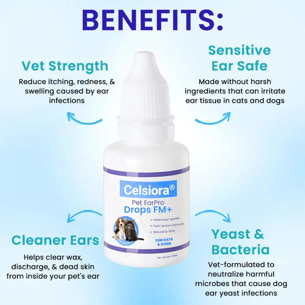 Celsiora® Pet EarPro Drops FM+