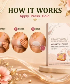 Celsiora® Microneedle Patches for Breast Enhancement