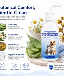 Celsiora® Pet Ear Cleansing Solution