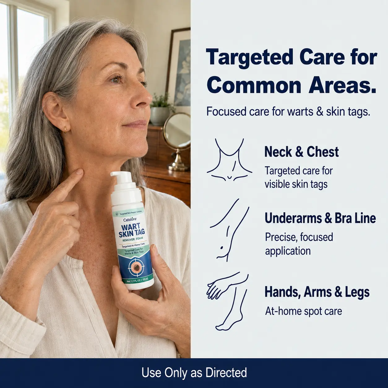 Celsiora® 7 Day Wart & Skin Tag Remover Foam