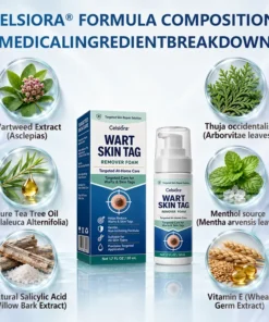 Celsiora® 7 Day Wart & Skin Tag Remover Foam