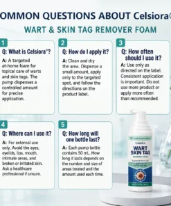 Celsiora® 7 Day Wart & Skin Tag Remover Foam