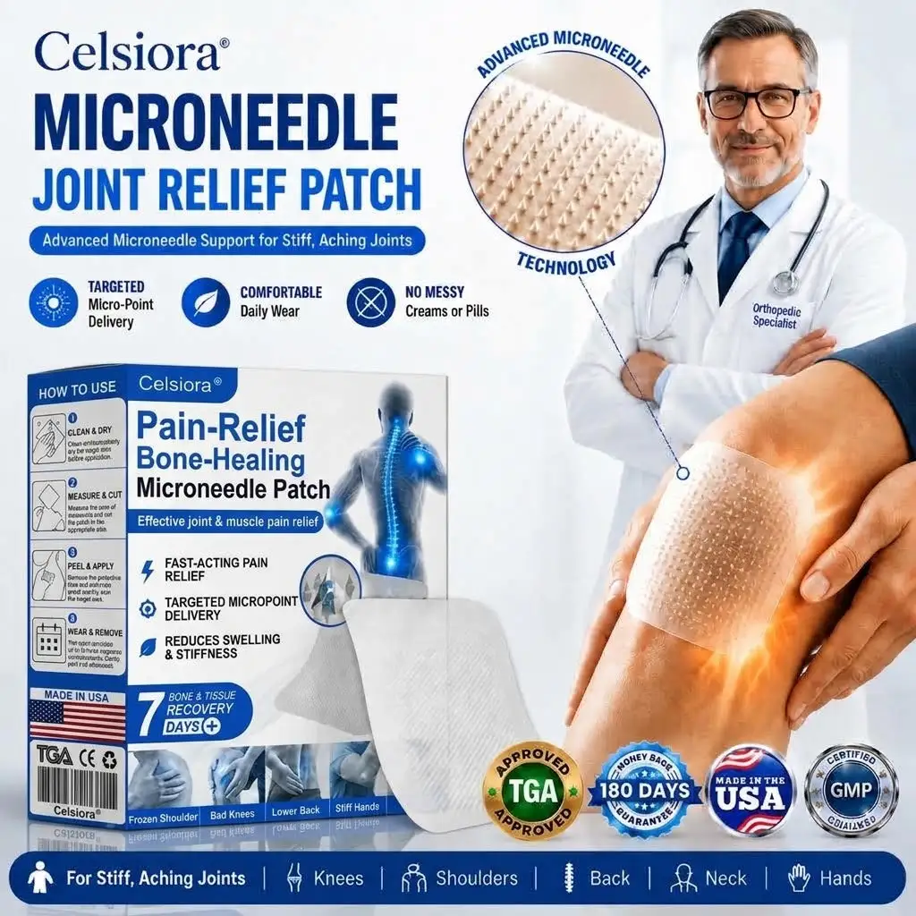 Celsiora® Advanced Microneedle Joint Patch